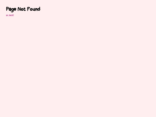 not_found screenshot
