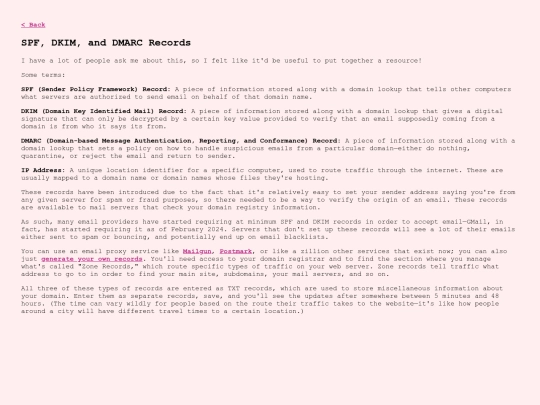 notes/mailrecords screenshot