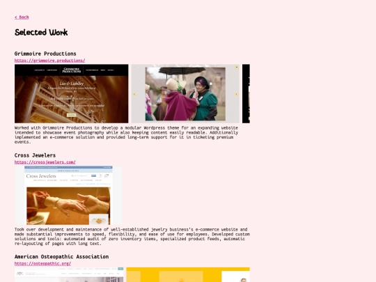 portfolio screenshot