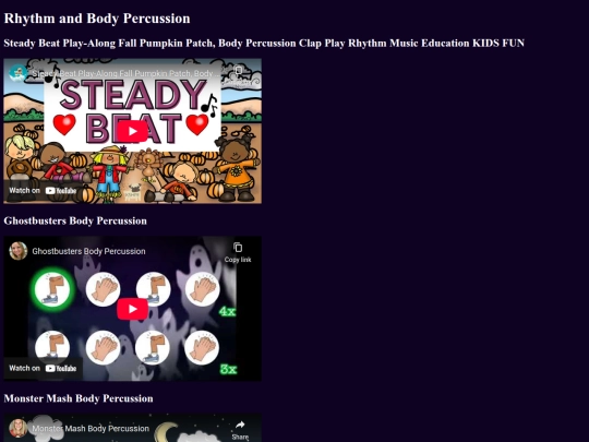 rhythmandbodypercussion screenshot
