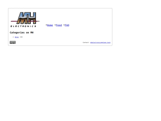 categories screenshot