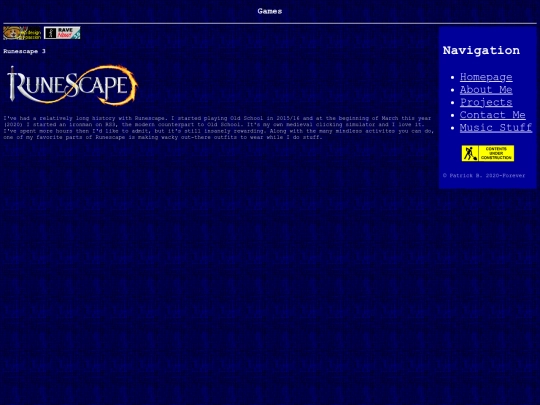 games screenshot