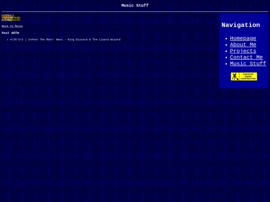 music/albums screenshot
