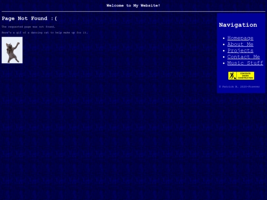 not_found screenshot