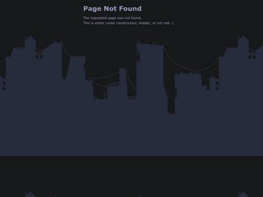 not_found screenshot