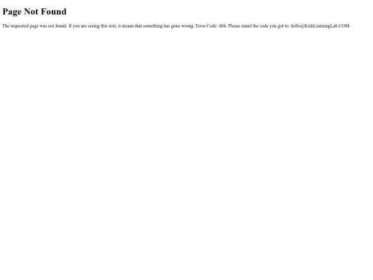 not_found screenshot