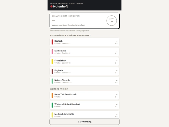 noten screenshot