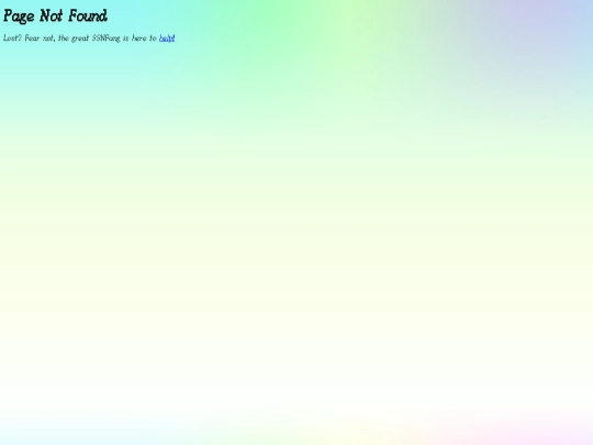 not_found screenshot