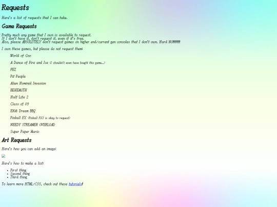 requestsWhitelist screenshot