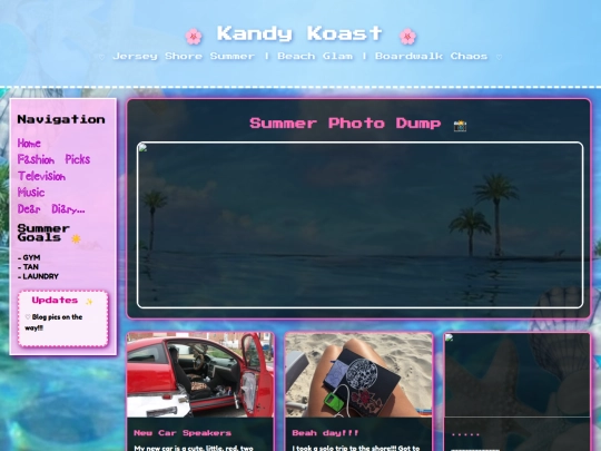 summerblog screenshot