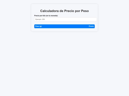 pages/precio screenshot