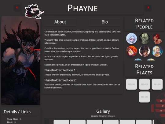 Characters/charaPhayne screenshot