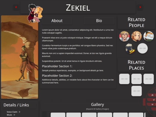 Characters/charaZekiel screenshot