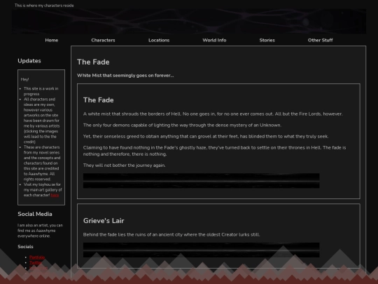 Locations/DeathRealms/Hell/TheFade/directoryFade screenshot
