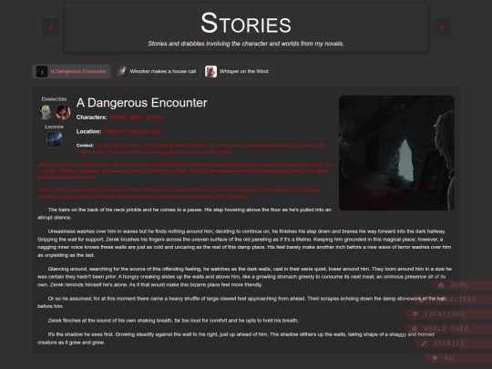 Other/writingStories screenshot