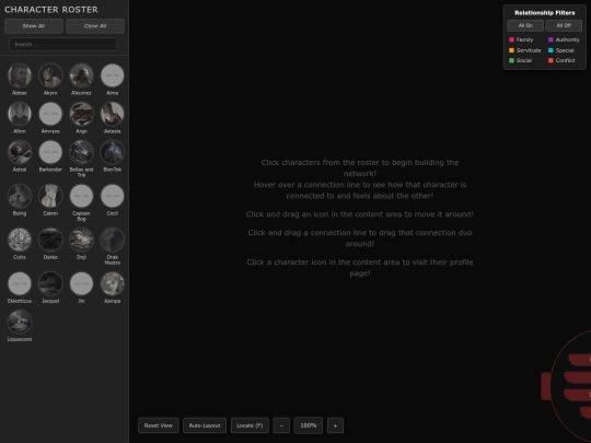 WorldInfo/characterConnectionsWeb screenshot