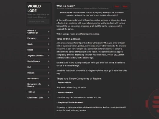 WorldInfo/infoLoreMasterlistUpdated screenshot
