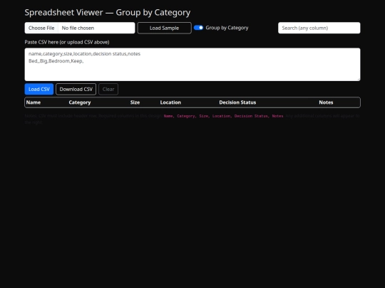 testingPages/Sheets screenshot