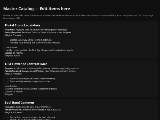 testingPages/bigTestingStuff/master-catalog screenshot