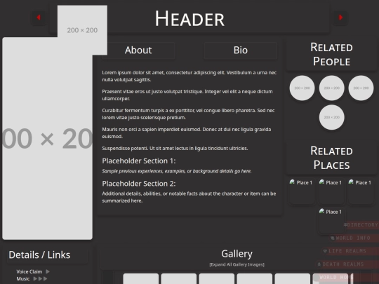 testingPages/blankSlatecharacterPage screenshot