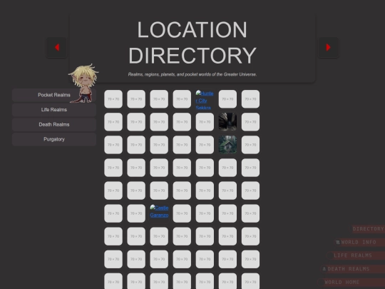 testingPages/locationspagetest screenshot