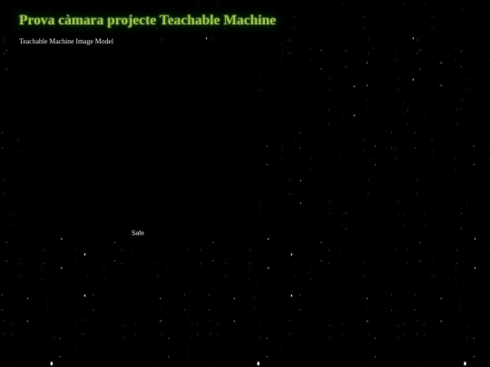 proves/projectes screenshot