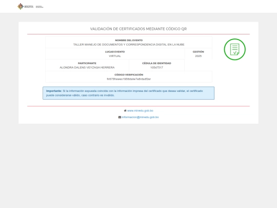 minedu screenshot