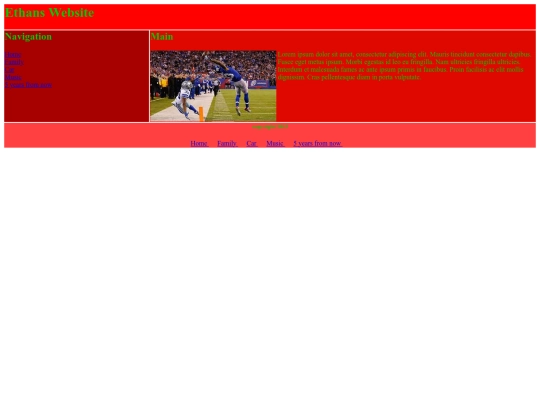 Ethan Goodman Website screenshot