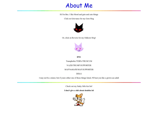 info screenshot
