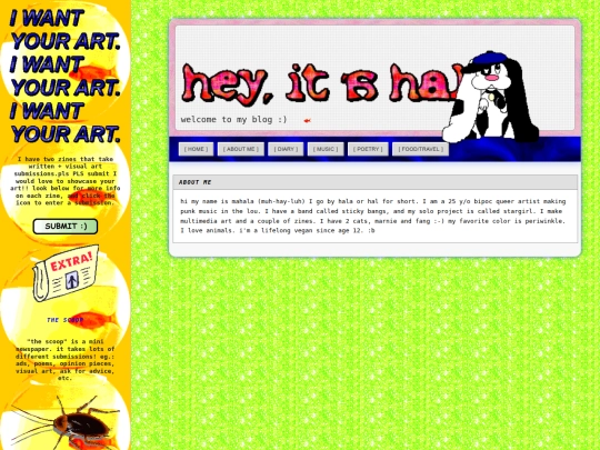 aboutme screenshot