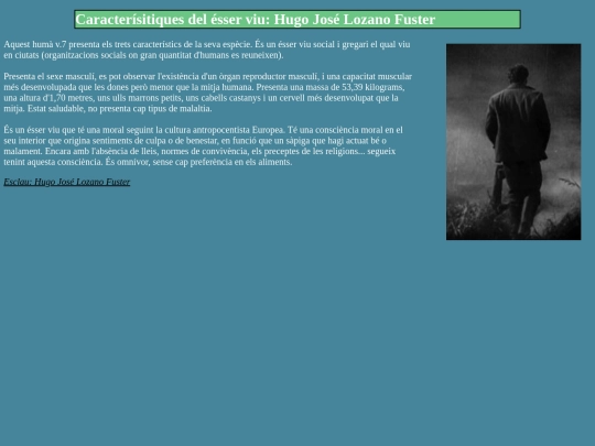 caracteristiques screenshot