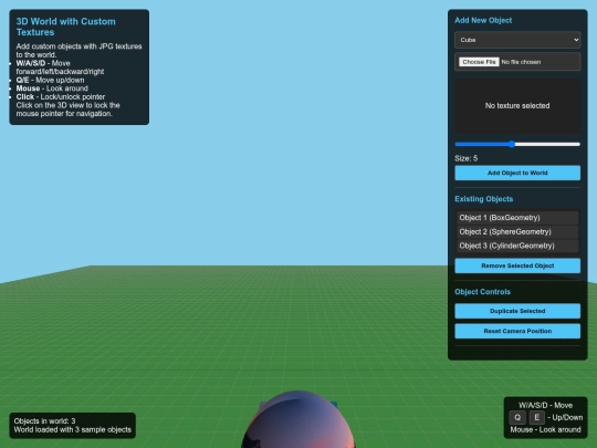 3dworld screenshot