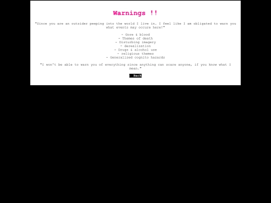 warning screenshot