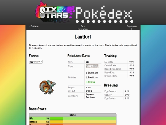 SixStars/pokedex/lantiuri screenshot