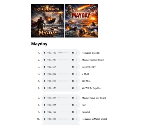 albums/mayday screenshot