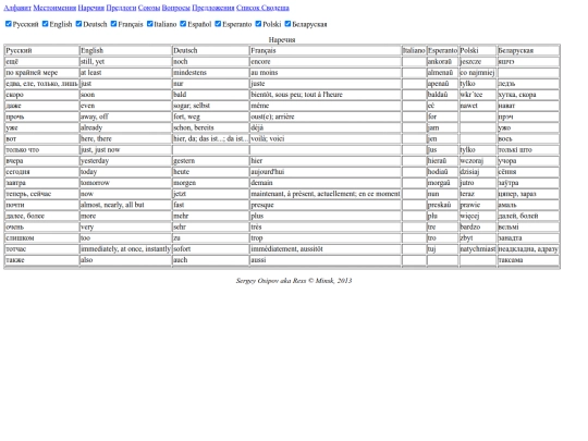 poluglot/adverb screenshot