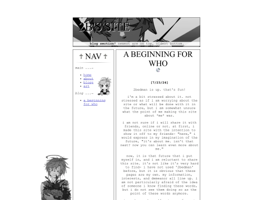 abeginningforwho screenshot