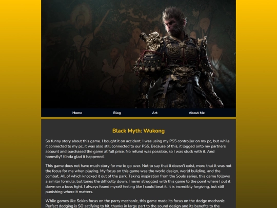 Blog/wukong screenshot