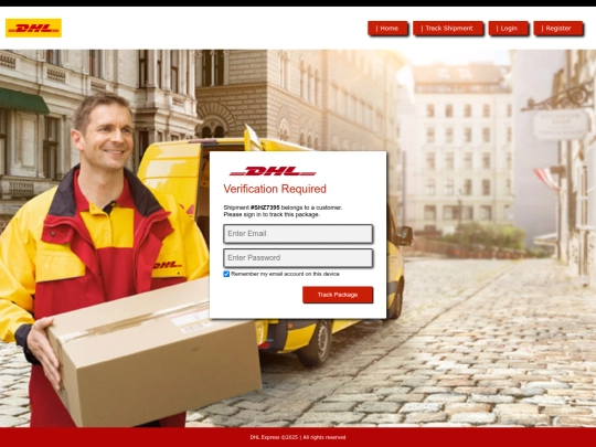 actual_website/DHL-login screenshot