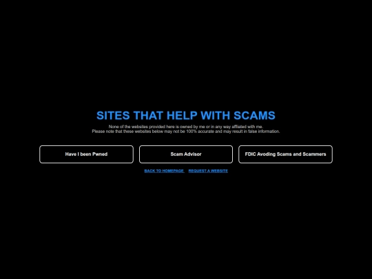 scam-preventers screenshot