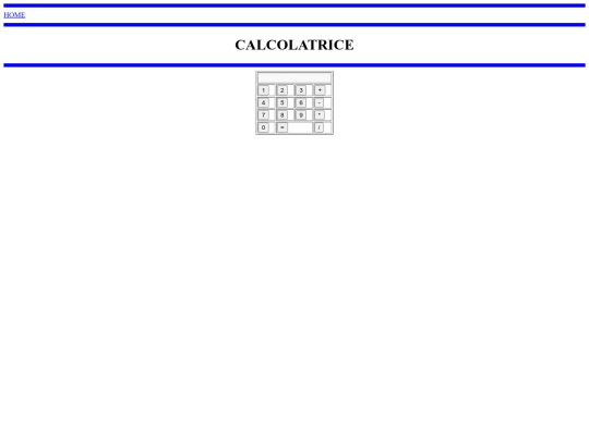 calcolatrice screenshot