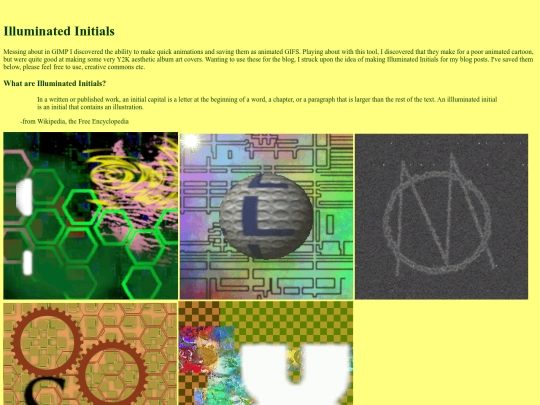 IlluminatedInitials screenshot