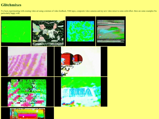 glitchmixes screenshot