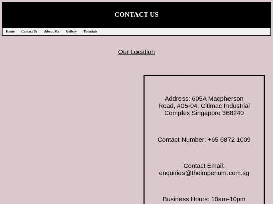 assignment/contact screenshot