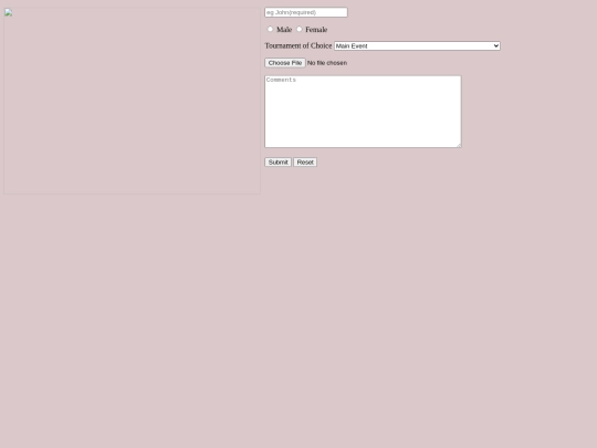 assignment/form screenshot
