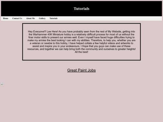 assignment/tutorials screenshot