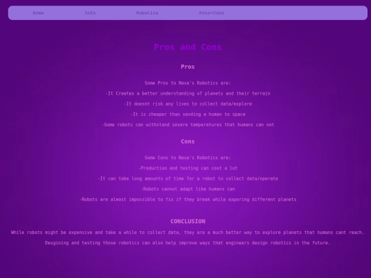 ProsCons screenshot
