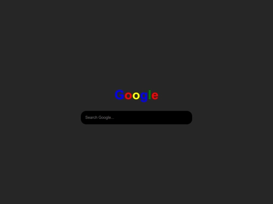 google screenshot