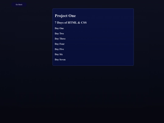project-1-journal screenshot