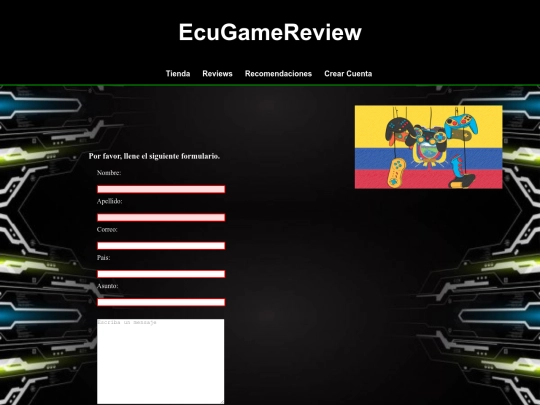 proyecto/html/contacto screenshot